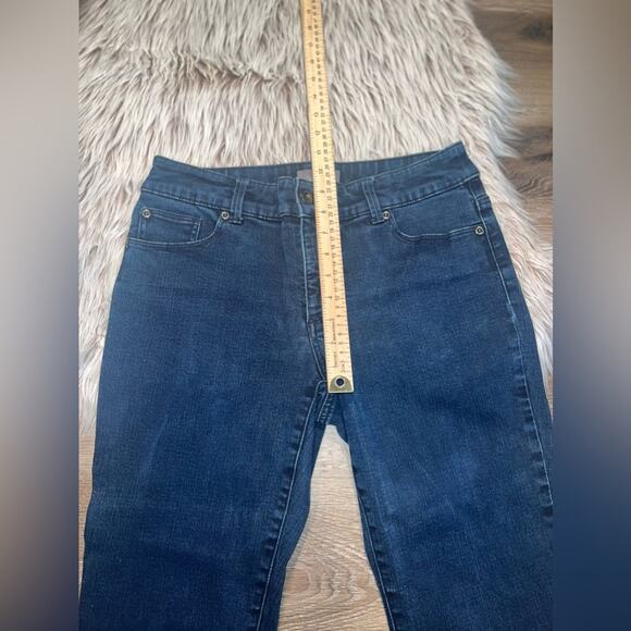 Chico’s so slimming women’s cropped blue jeans - Picture 7 of 8